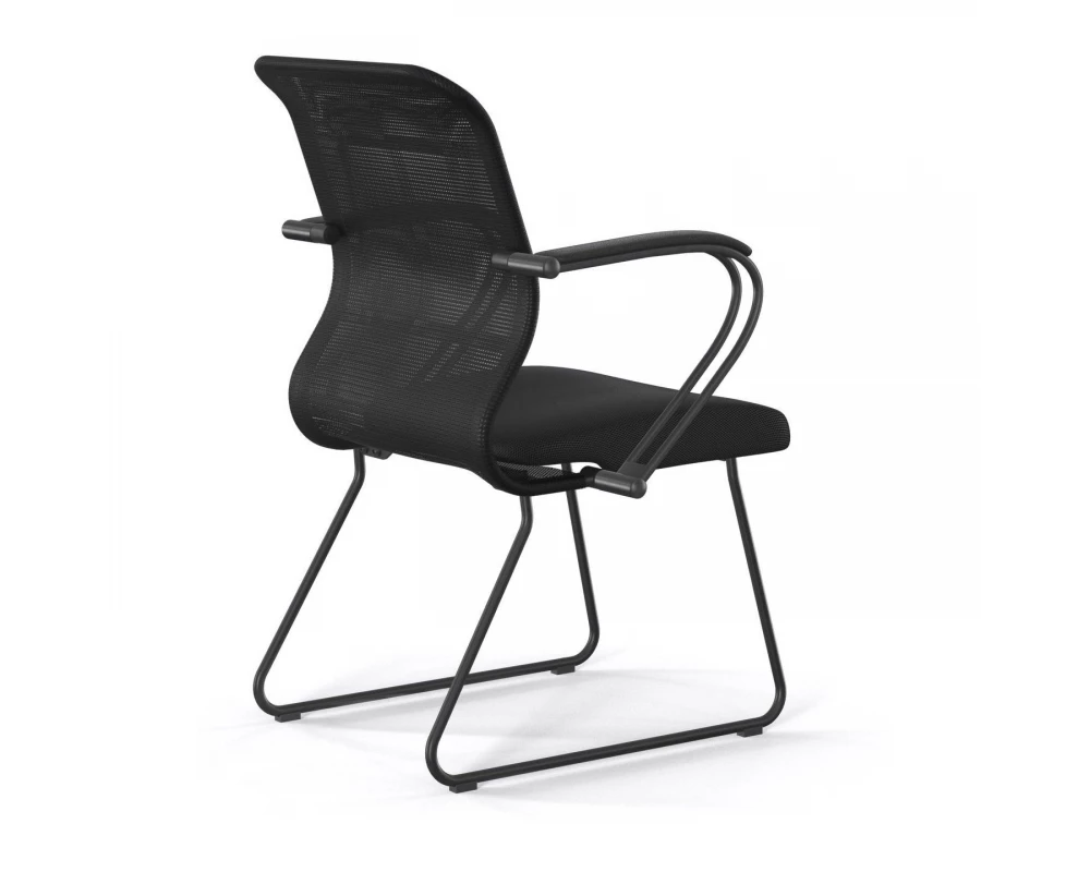 Кресло Sit 8 M4-8K F57 (подл.2) Сетка/Ткань, Черный