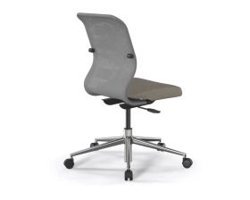 Кресло ErgoLife S 8 M4-9 M01.B23.G18.W01 Сетка/Ткань, Серый/Песочный images