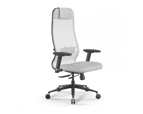 Кресло SynchroSit 10 L1-115D M18.B11.G19.W25 Сетка/Экокожа, Белый images