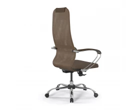 Кресло SynchroSit 8 B1-9K M25.B21.G20.W02 Сетка/Ткань, Светло-коричневый/Коричневый images