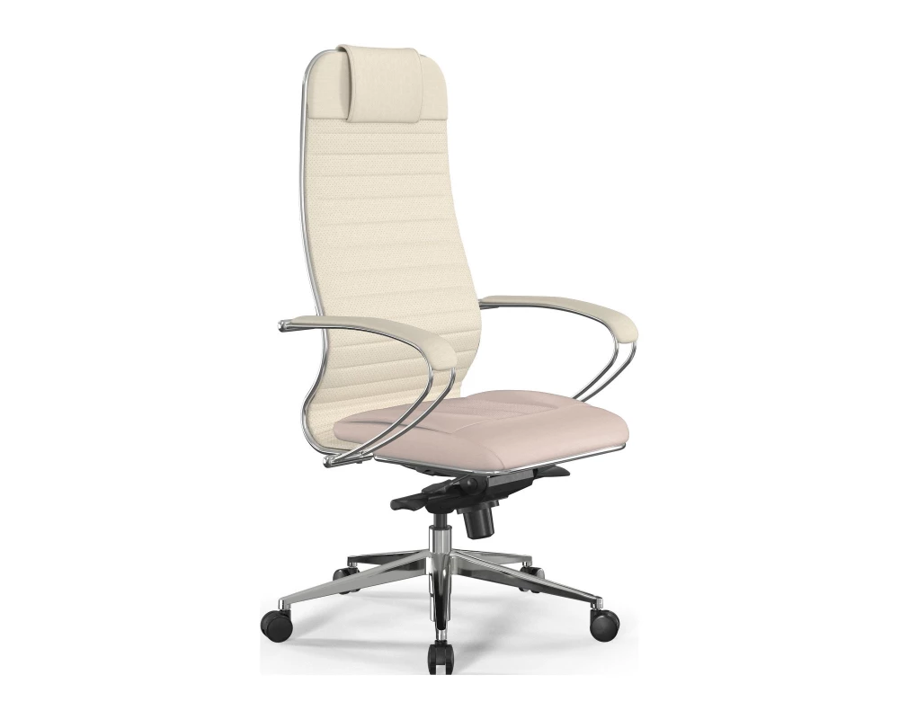 Кресло Samurai L1-4K M06.B32.G11.W03 Экокожа, Молочный