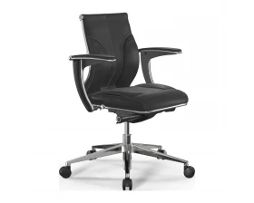 Кресло Samurai S4-11U M26.B32.G25.W03 (бежевая строчка) Экокожа, Черный images