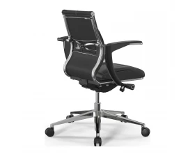 Кресло Samurai S4-11U M26.B32.G25.W03 (бежевая строчка) Экокожа, Черный images