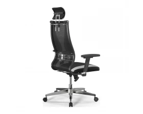 Кресло Sit 10 B2-170D M09.B22.G18.W02 Сетка/Экокожа, Черный/Белый images