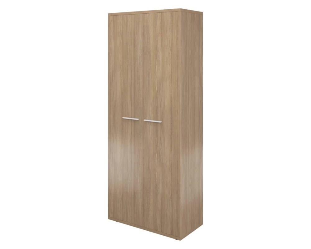 Шкаф высокий закрытый 2 двери 800х400х1980 Дублин