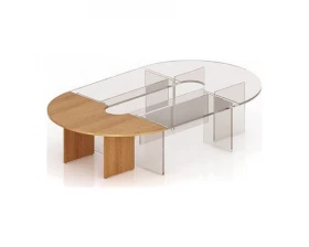 Стол для заседаний 1000х2000х768 (угловая секция) Эталон images