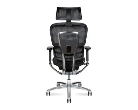 Кресло Norden Крон алюминюм блэк / Kron aluminium black Сетка, Черный images