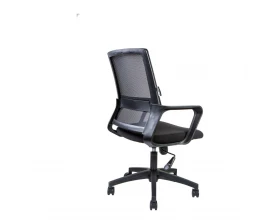 Офисное кресло Norden Бит LB Сетка/Ткань, Черный images