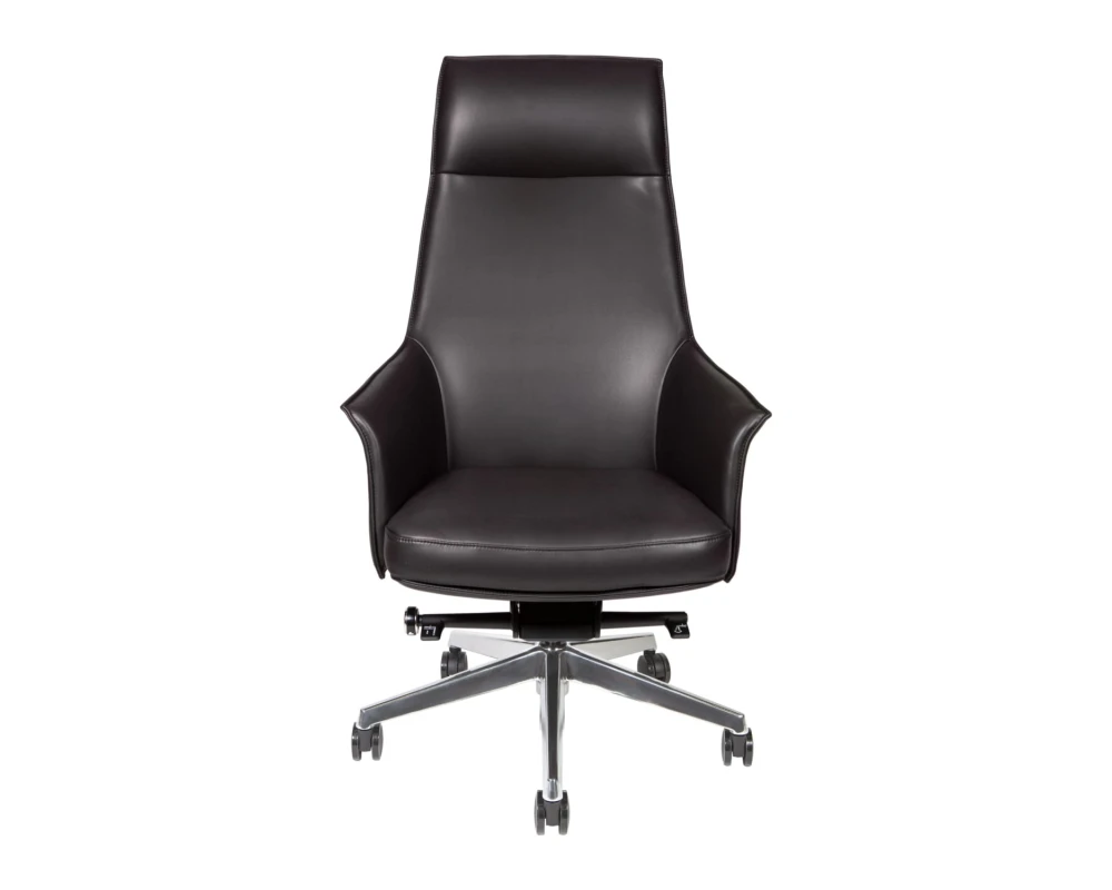 Кресло Norden Бордо Натуральная кожа, Черный