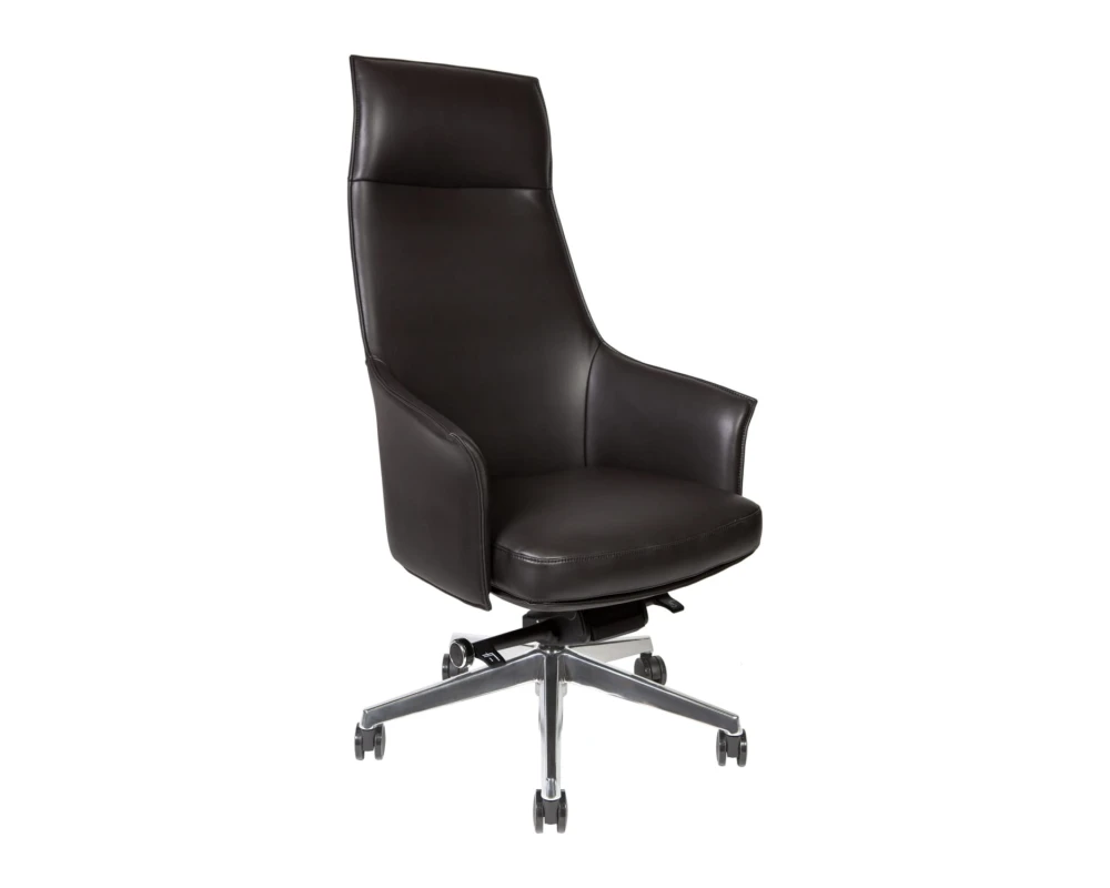 Кресло Norden Бордо Натуральная кожа, Черный