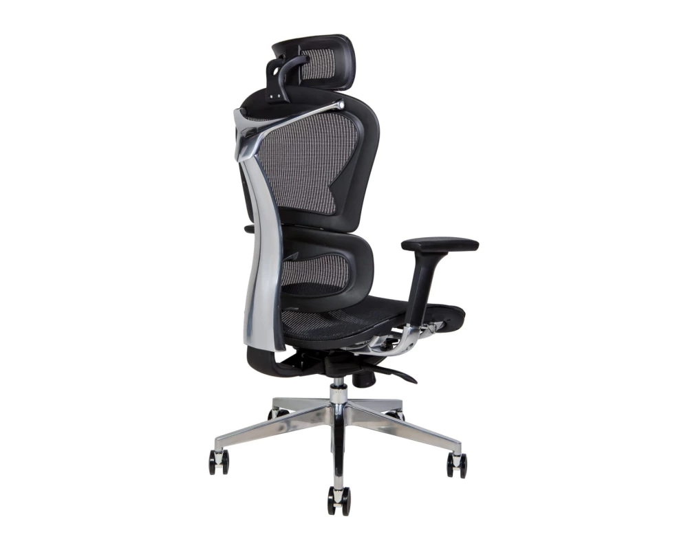 Кресло Norden Hero black Сетка, Черный