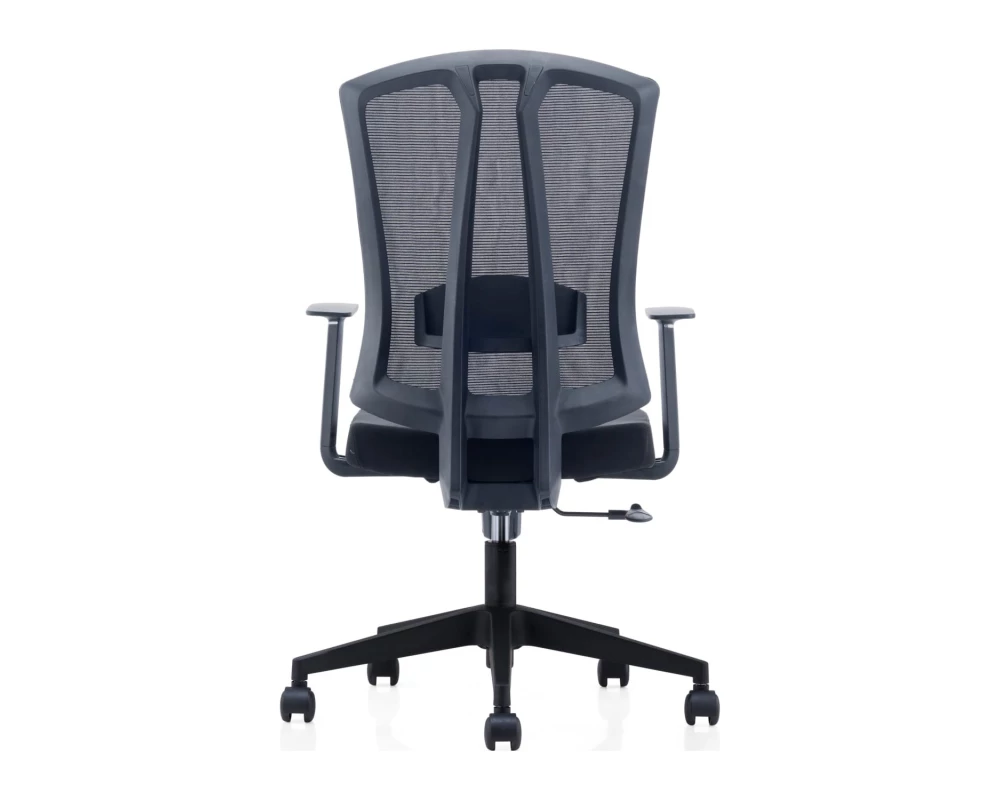 Кресло Norden Iron LB Сетка/Ткань, Черный