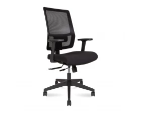 Кресло Norden Techo LB Сетка/Ткань, Черный images