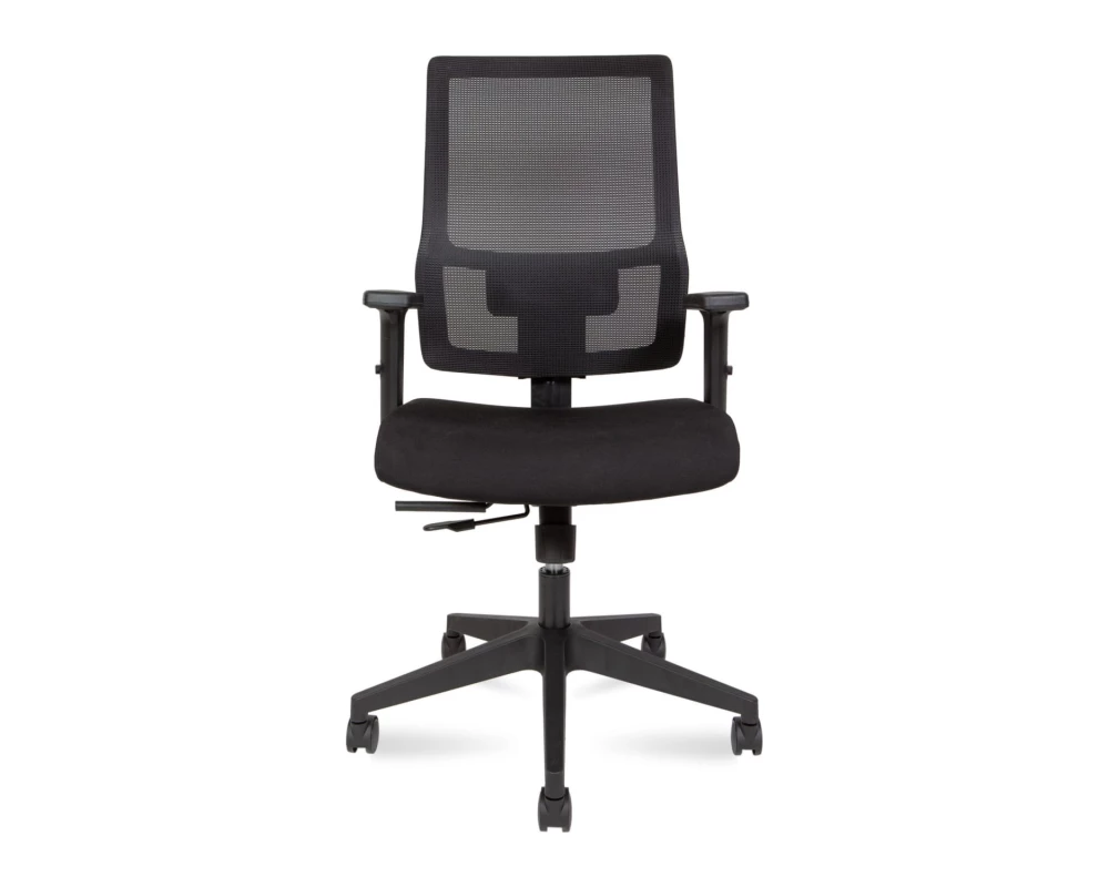 Кресло Norden Techo LB Сетка/Ткань, Черный