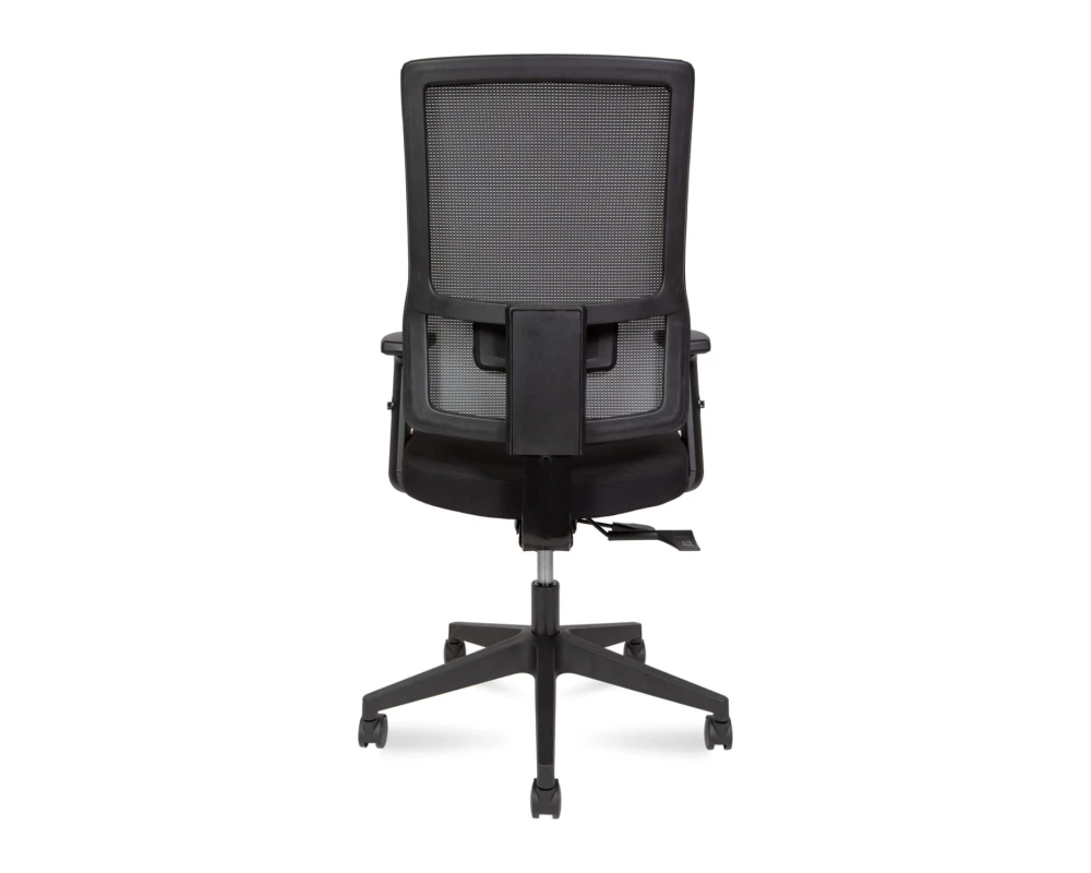 Кресло Norden Techo LB Сетка/Ткань, Черный