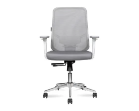 Кресло Norden Best LB white Сетка/Ткань, Серый images