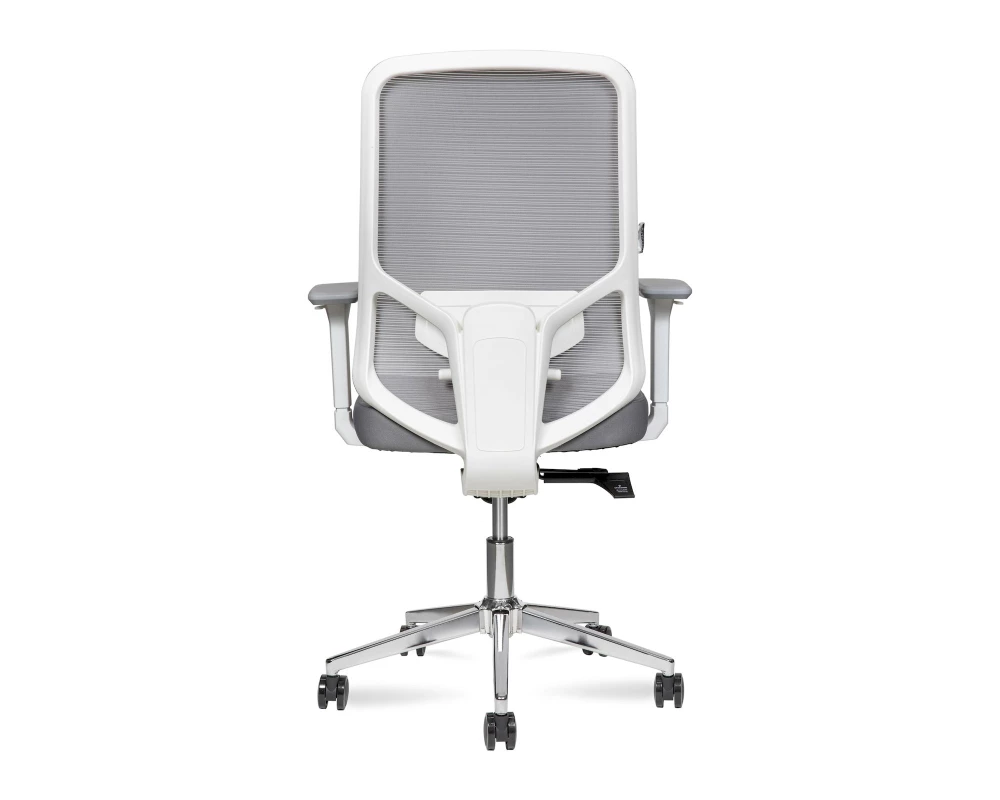 Кресло Norden Best LB white Сетка/Ткань, Серый