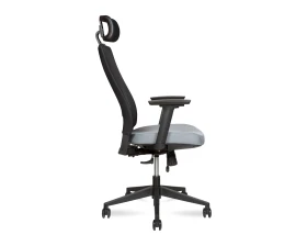 Кресло Norden Кейс / Case Сетка/Ткань, Черный/Серый images