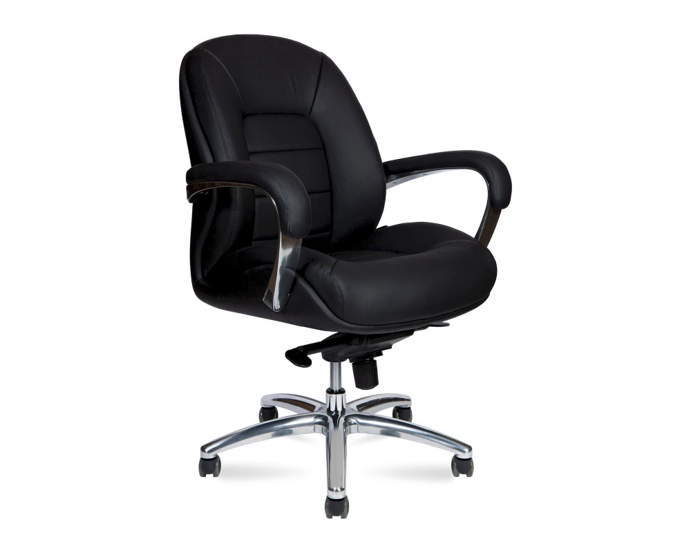 Кресло Norden Grand LB Экокожа, Черный