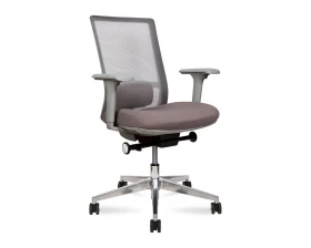 Кресло Norden Vector Сетка/Ткань, Серый images