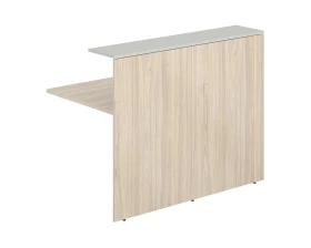 Модуль прямой 1400х818х1125 Quadro Акация равелло/Серый бархат images