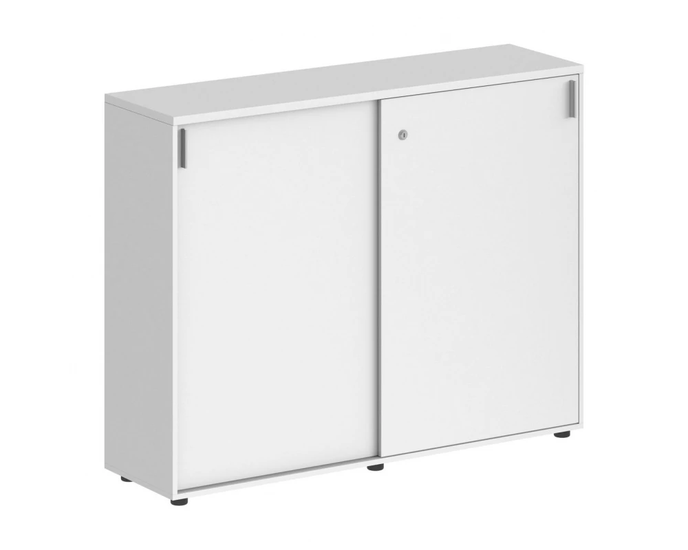 Шкаф-купе 1438х400x1125 средний, с замком Sigma Белый