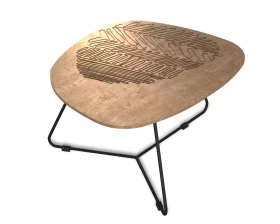 Столик журнальный SHT-CT52-1 Тирион/Черный муар images