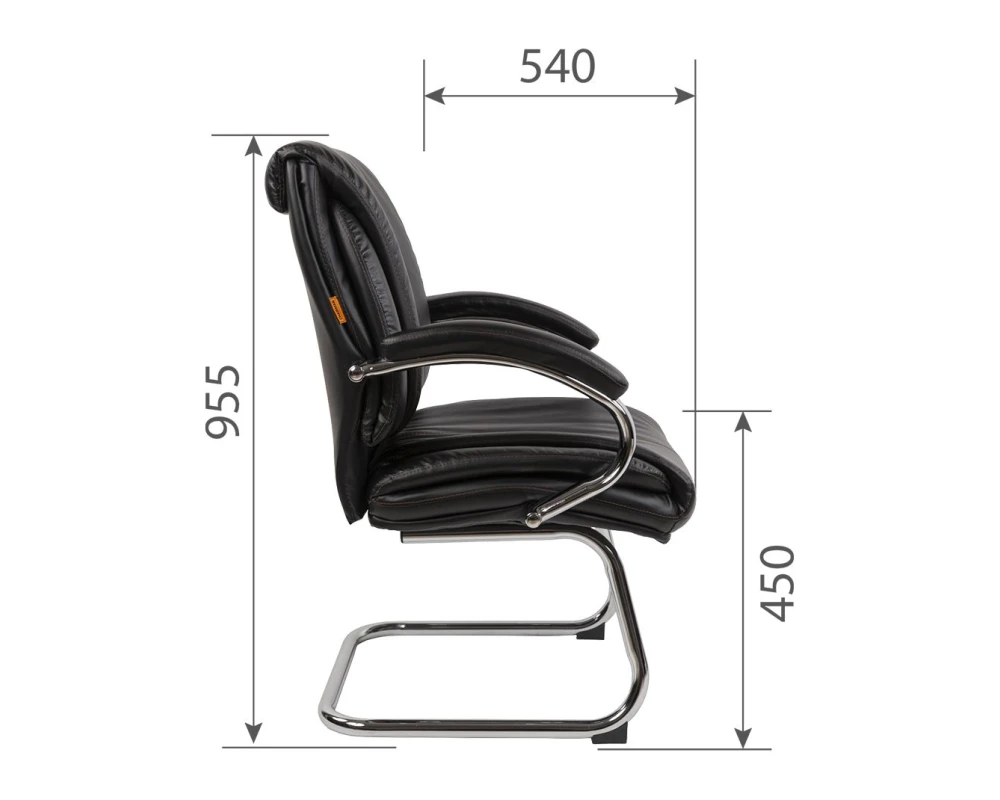 Кресло CHAIRMAN CH423 В (V)