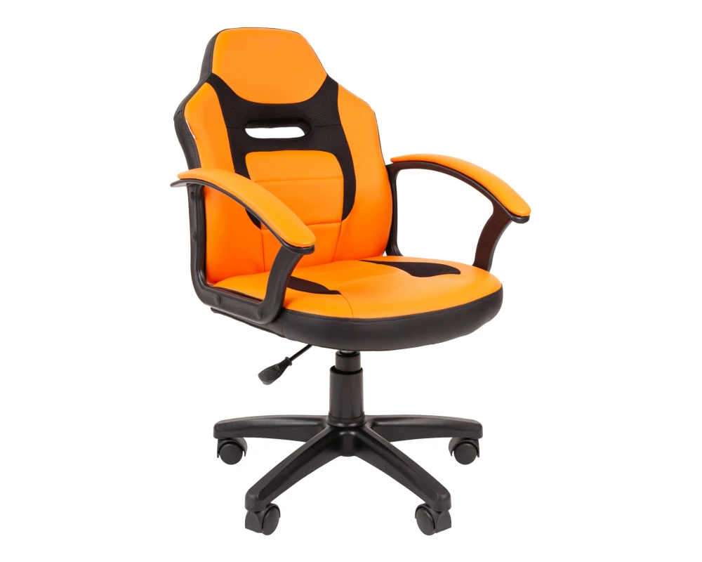 Кресло CHAIRMAN ТИН (Kids) 110 Черный пластик (black)