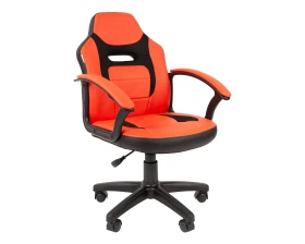 Кресло CHAIRMAN ТИН (Kids) 110 Черный пластик (black) images