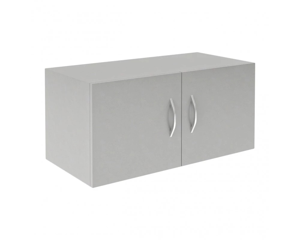 Антресоль широкая с глухими дверьми Simple