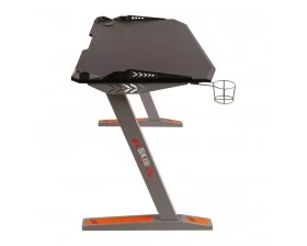 Стол компьютерный игровой с LED-подсветкой 1200х600х750 Skilll images