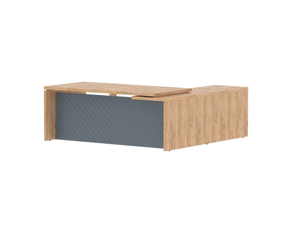 Стол руководителя 2000х2000х750/696 Torr Lux