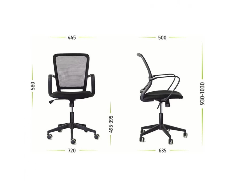 Кресло Хэнди М-806 BLACK PL