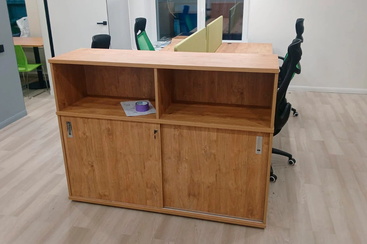 Шкаф-купе приставной / опорный 1475x432x1120 Onix фото в интерьере 1