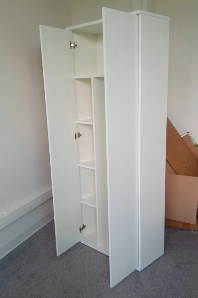 Гардероб комбинированный Riva фото в интерьере 2